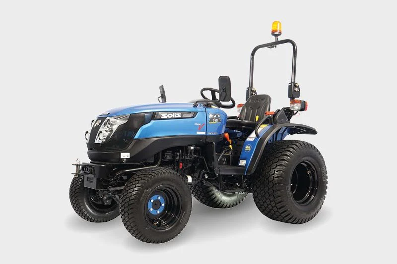 Solis Kompakttraktor 26 Tiger Blau-Metallic Sondermodell Grundmaschine ohne Bereifung – Bild 10