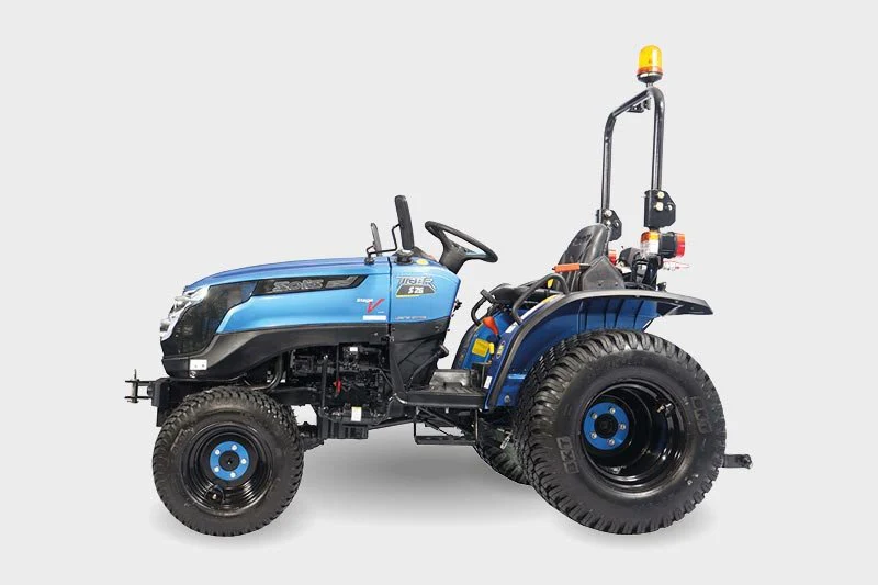 Solis Kompakttraktor 26 Tiger Blau-Metallic Sondermodell Grundmaschine ohne Bereifung – Bild 9