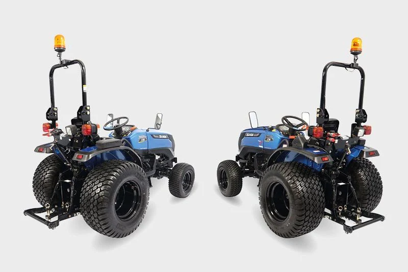 Solis Kompakttraktor 26 Tiger Blau-Metallic Sondermodell Grundmaschine ohne Bereifung – Bild 7