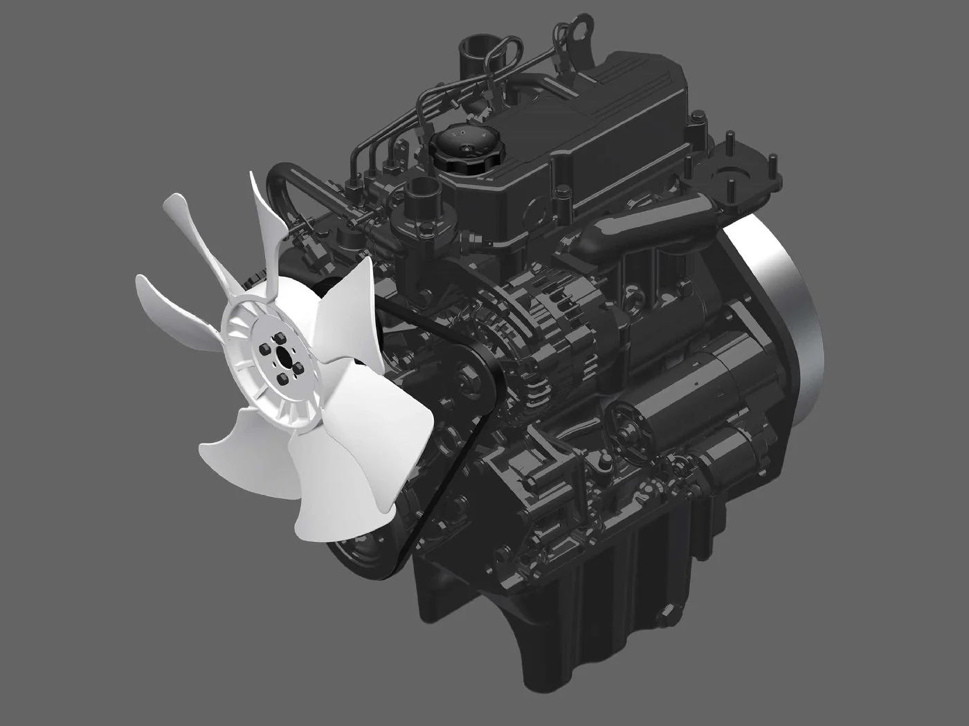 Tafe Allrad-Universalschlepper 6028H Grundmaschine ohne Bereifung Modell 2025 – Bild 4