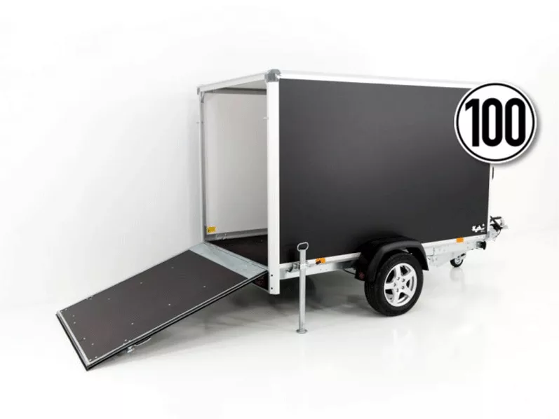 Variant Kofferanhänger Black Edition H:157 1,3t|Klappe