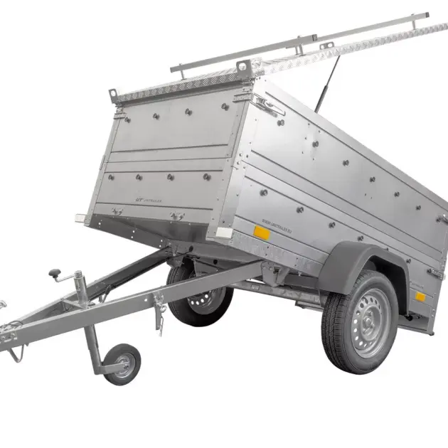 Anhänger mit Deckel Garden Trailer 200 KIPP 200×106 cm 750 kg