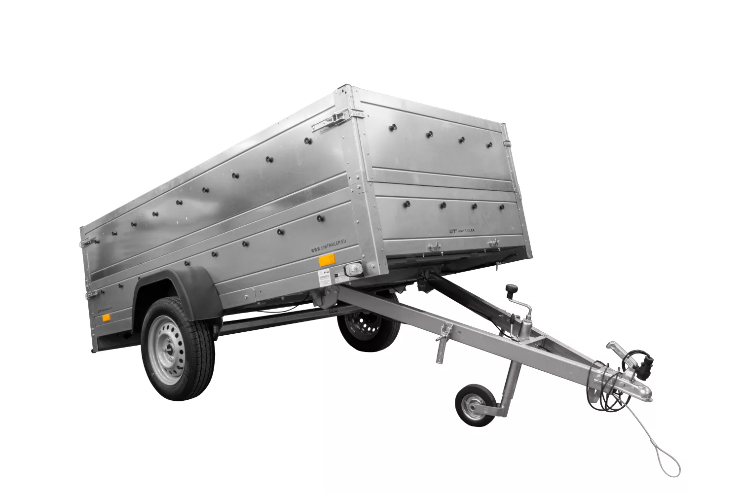 B Führerschein Anhänger GARDEN TRAILER 264 KIPP mit Bordwandaufsatz und Stützrad