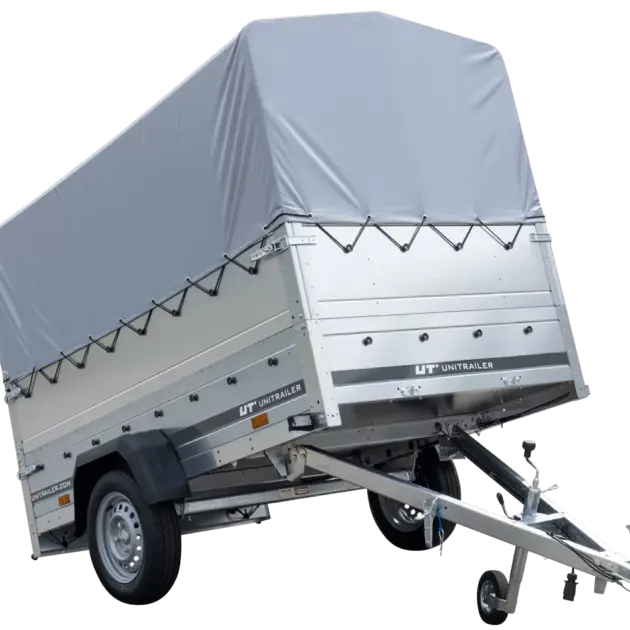 Führerschein B Anhänger GARDEN TRAILER 230 KIPP mit Stützrad, zusätzlichen Bordwänden, Hochplane und Hochspriegel H800