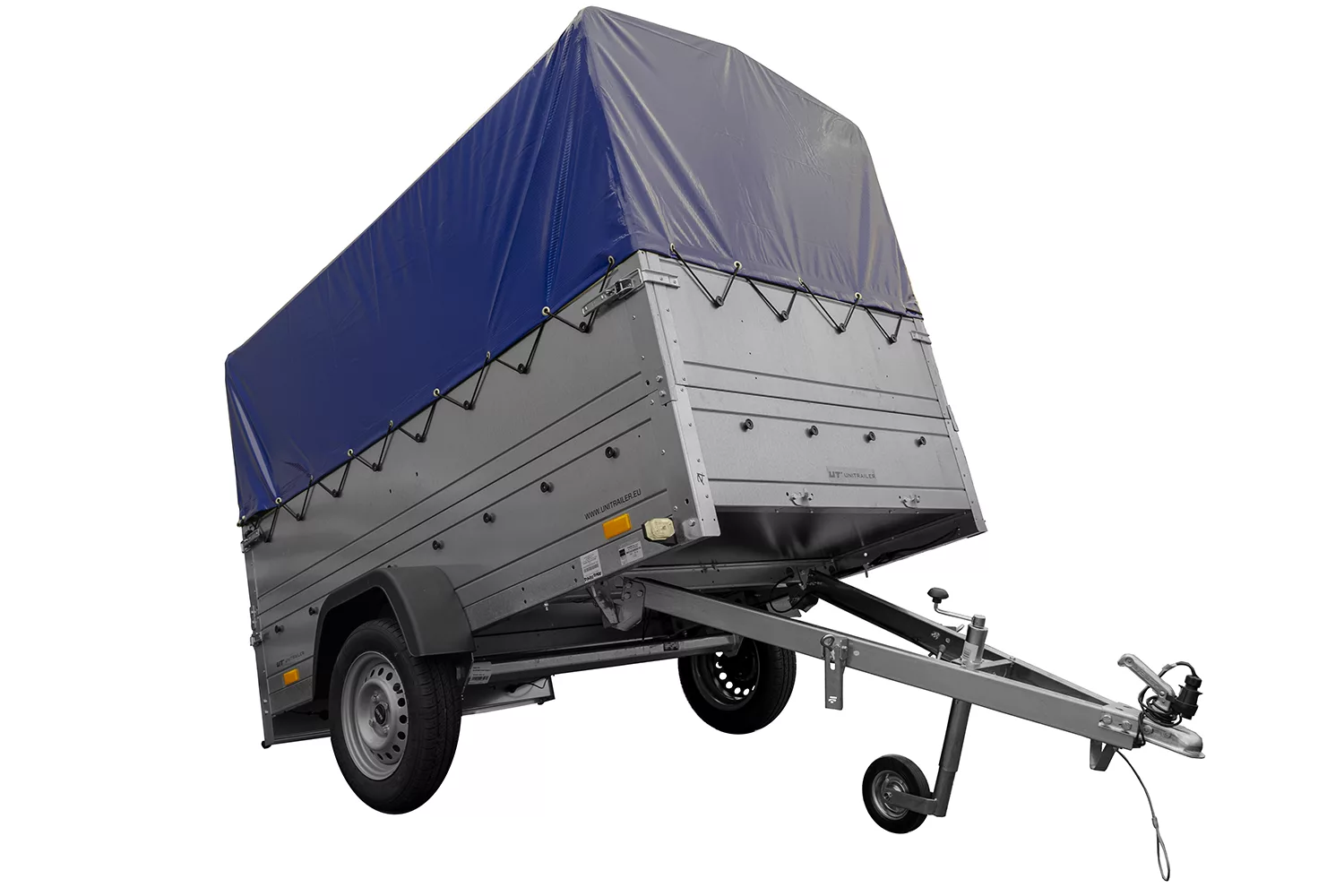 Führerschein B Anhänger GARDEN TRAILER 230 KIPP mit Stützrad, zusätzlichen Bordwänden, Hochplane und Hochspriegel H800