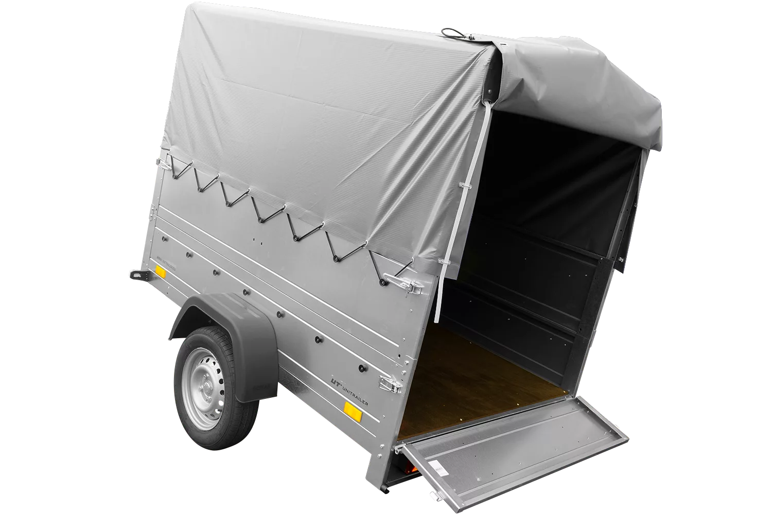 Kipper ungebremst GARDEN TRAILER 200 KIPP mit zusätzlichen Bordwänden, Stützrad, Hochplane und Hochspriegel – Bild 7