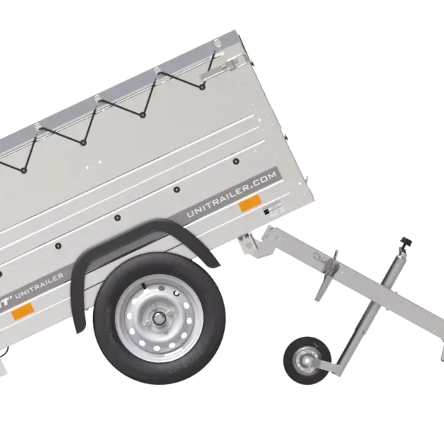 Neu Anhänger GARDEN TRAILER 150 KIPP mit zusätzlichen Bordwänden, Stützrad und Flachplane