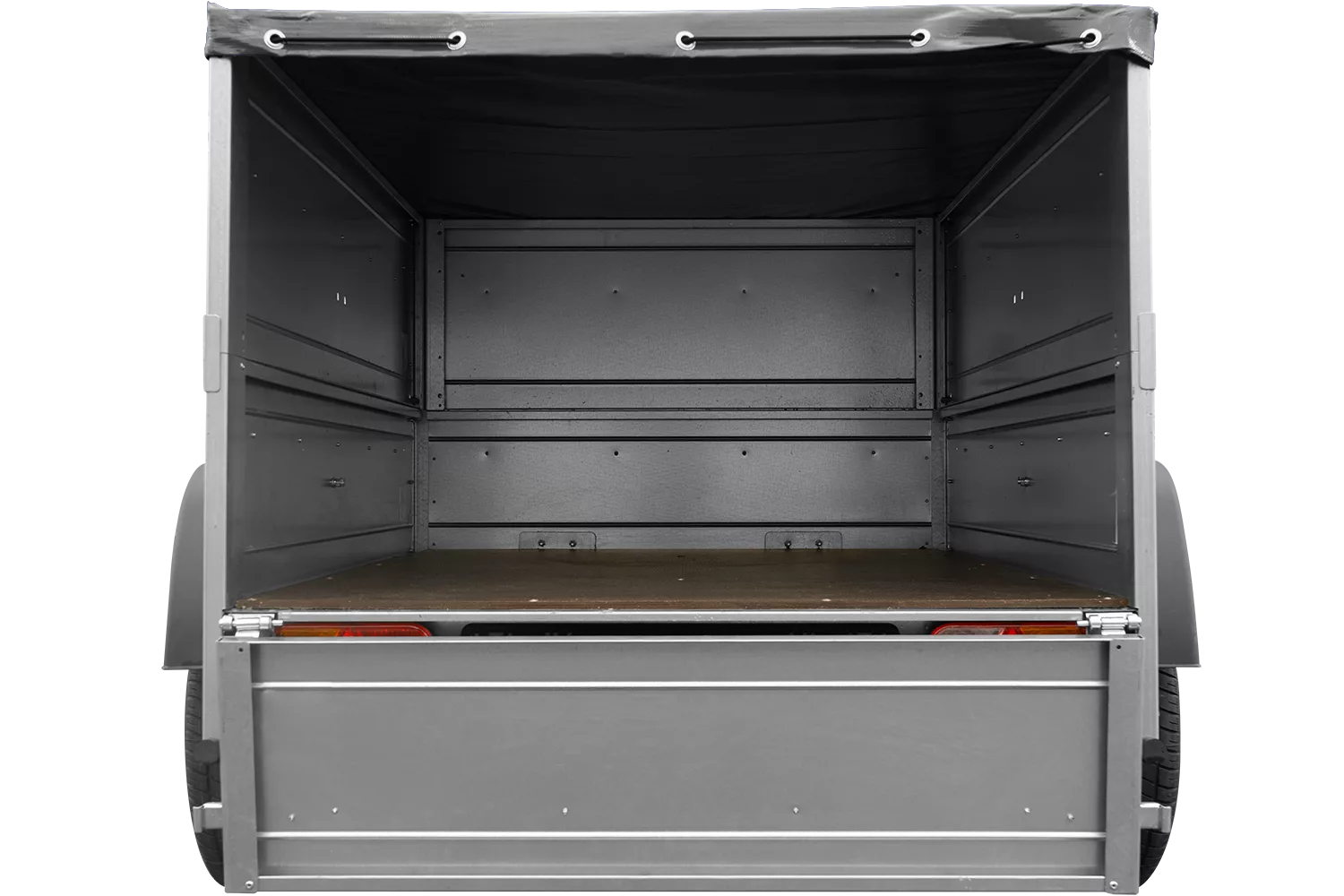 Neu Anhänger GARDEN TRAILER 150 KIPP mit zusätzlichen Bordwänden, Stützrad und Flachplane – Bild 6