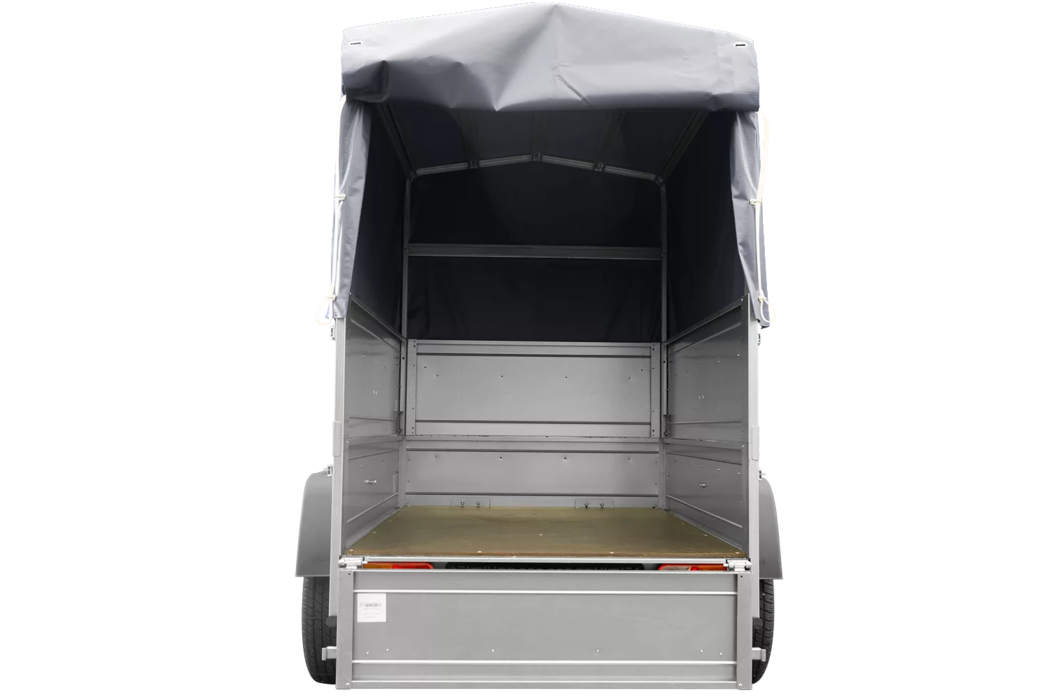 Neuanhänger Kipper ungebremst GARDEN TRAILER 150 KIPP mit zusätzlichen Bordwänden, Stützrad, Hochplane und Hochspriegel – Bild 4